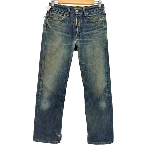リーバイス Levis 00s 01年製造 ボタン裏刻印247 ユーロ 501 ストレートデニム メンズ 31×30
