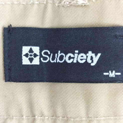 サブサエティ Subciety 1タック バギーパンツ メンズ JPN:M