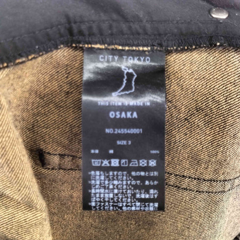 CITY YOKYO フェードバレルデニムパンツ メンズ JPN:3