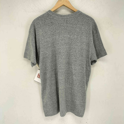 ヘインズ Hanes 80S~90S MADE IN USA 袖シングル フットボールプリント S/S Tシャツ メンズ XL