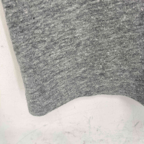 ヘインズ Hanes 80S~90S MADE IN USA 袖シングル フットボールプリント S/S Tシャツ メンズ XL