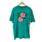オニータ ONEITA 90S MADE IN USA 袖シングル POWER-T alaska プリント S/S Tシャツ メンズ XL
