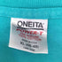 オニータ ONEITA 90S MADE IN USA 袖シングル POWER-T alaska プリント S/S Tシャツ メンズ XL