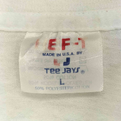 TEE JAYS 90S 袖シングル グラフィックプリント S/S Tシャツ メンズ L