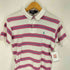 ポロバイラルフローレン Polo by RALPH LAUREN 90~00S USA製 ポニー刺繍 ボーダー ポロシャツ メンズ import:M