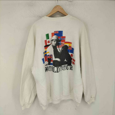 ヘインズ Hanes 90S HEAVY WEIGHT ワールドツアー両面プリントクルーネックTシャツ メンズ XL
