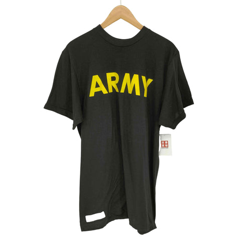 ARMY プリント S/S Tシャツ メンズ M