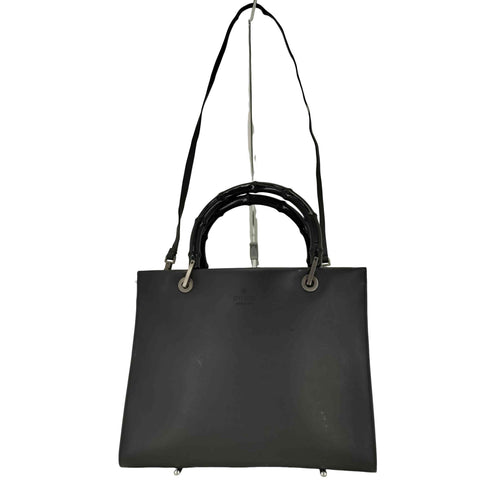 グッチ GUCCI カーフレザー オールドバンブー トートバッグ レディース