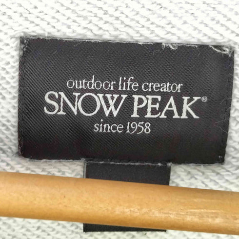 スノーピーク Snow Peak 別注 Classic ロゴプリント スウェット メンズ import:M