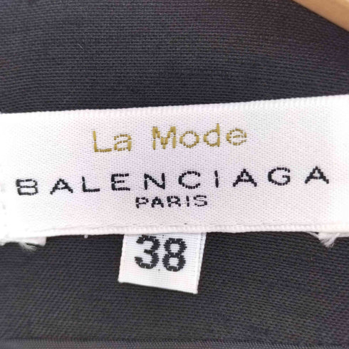 バレンシアガ BALENCIAGA LA MODE フォーマルワンピース レディース 38