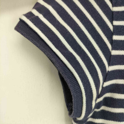 ラルフローレン RALPH LAUREN ポニー刺繍 ボーダー フリル ポロワンピース レディース 160