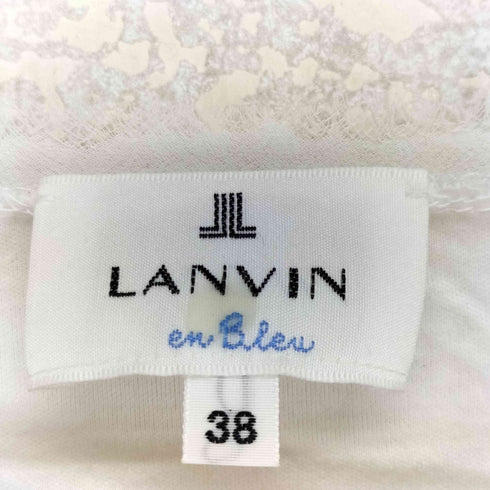 ランバンオンブルー LANVIN en Bleu アートプリント Tシャツ レディース 38