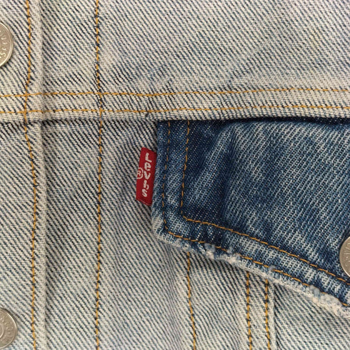 リーバイス Levis インサイドアウト デニムジャケット レディース M