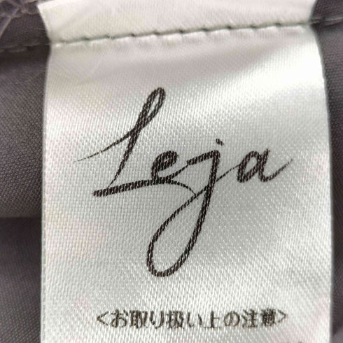 レジャ Leja スパンコール ボタニカル マーメイド ボレロ 2WAY ワンピース ドレス レディース FREE