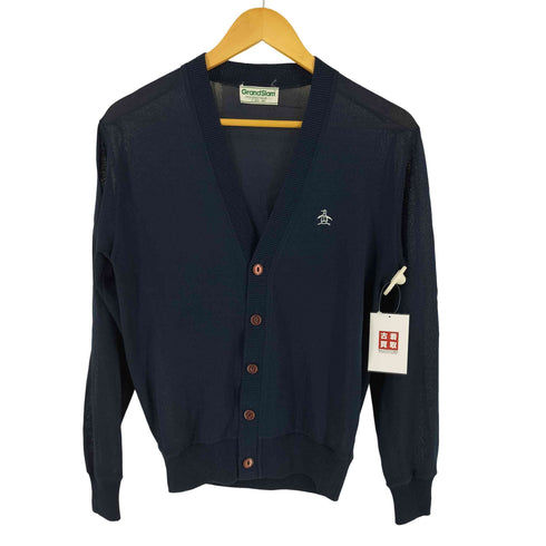 マンシングウェア GRANDSLAM MUNSINGWEAR 90s アクリルカーディガン メンズ C80-90