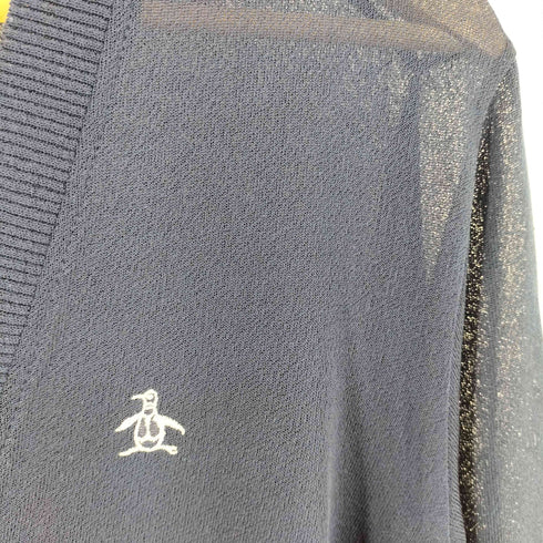 マンシングウェア GRANDSLAM MUNSINGWEAR 90s アクリルカーディガン メンズ C80-90