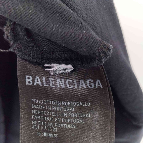 バレンシアガ BALENCIAGA Tech Logo Oversized T-shirt メンズ
