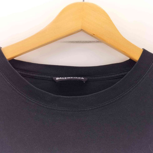 バレンシアガ BALENCIAGA Tech Logo Oversized T-shirt メンズ