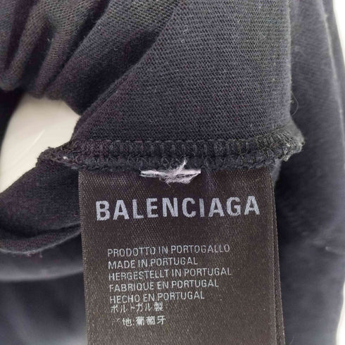 バレンシアガ BALENCIAGA Tech Logo Oversized T-shirt メンズ