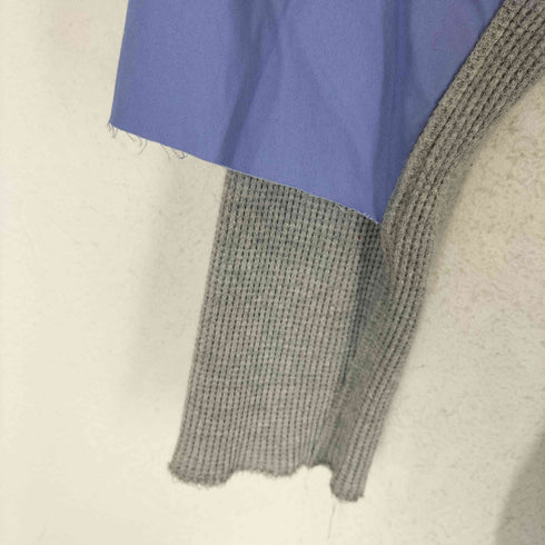 ファセッタズム FACETASM LAYERED WAFFLE SWEAT メンズ 4