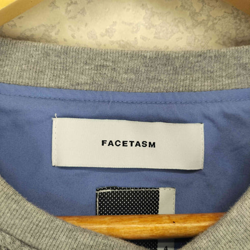 ファセッタズム FACETASM LAYERED WAFFLE SWEAT メンズ 4