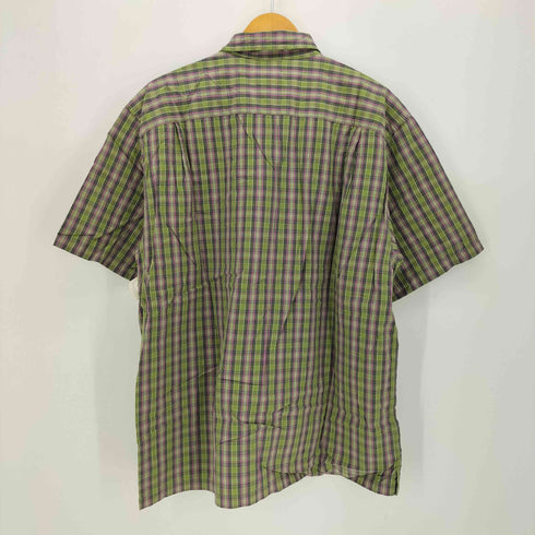 ギャップ Gap 00S OLD チェック レギュラーカラー S/S シャツ メンズ import:L