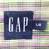 ギャップ Gap 00S OLD チェック レギュラーカラー S/S シャツ メンズ import:L