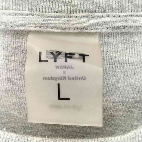 リフト LYFT JAPAN×United Kingdom プリント L/S クルーネックTシャツ メンズ JPN:L