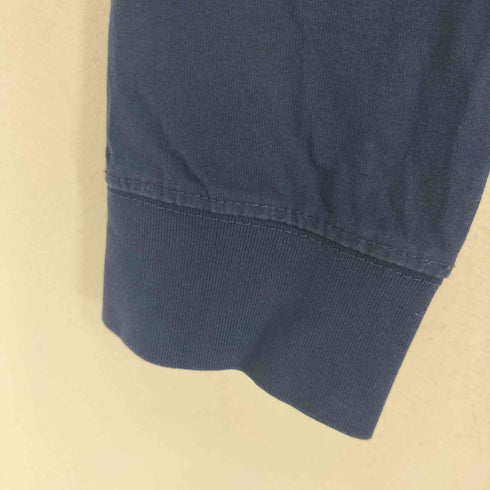 オールドネイビー OLD NAVY HEAVY WEIGHT センターボーダーライン L/Sカットソー メンズ L