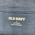 オールドネイビー OLD NAVY HEAVY WEIGHT センターボーダーライン L/Sカットソー メンズ L