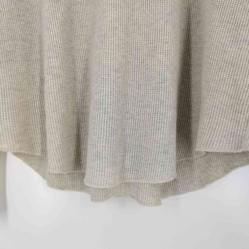 アンユーズド UNUSED 26SS Long Sleeve Henry Neck Waffle T-Shirt メンズ 3