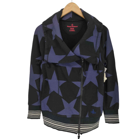 ヴィヴィアンウエストウッドレッドレーベル Vivienne Westwood RED LABEL STAR SWEAT ZIPUP JACKE レディース 2