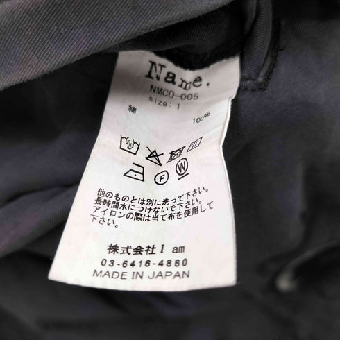 ネーム Name. MID LENGTH M-65 COAT : DOUBLE FAC ミリタリーコート メンズ 1