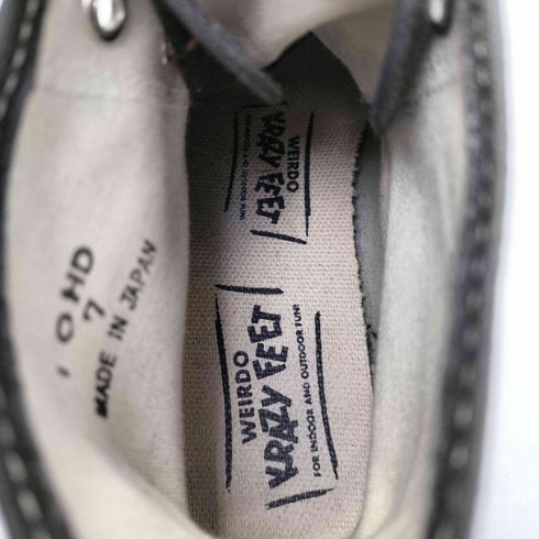 ウィアード WEIRDO KRAZY FEET SNEAKER クレイジー フィート スニーカー ハイカット コットンキャンバス メンズ US:7