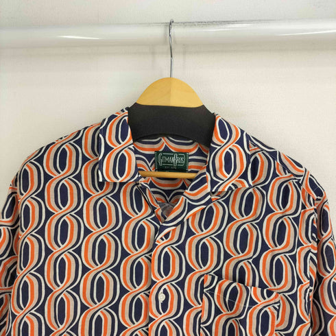 ギットマンブラザーズヴィンテージ GITMAN BROS VINTAGE GIO PONTI CAMP SHIRT メンズ JPN:L
