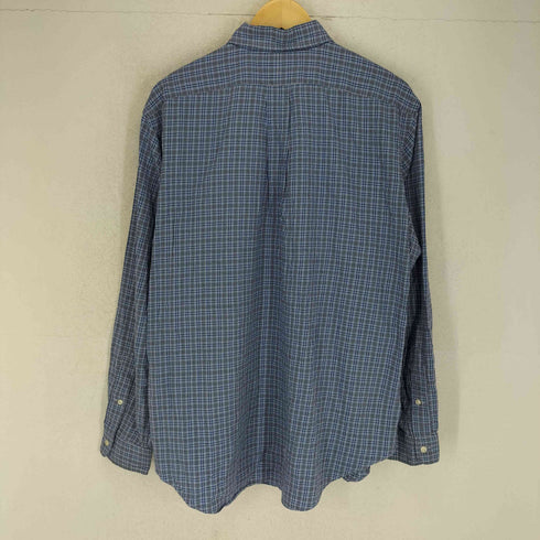 ラルフローレン RALPH LAUREN CLASSIC FIT ポニー刺繍チェック柄BDシャツ メンズ L