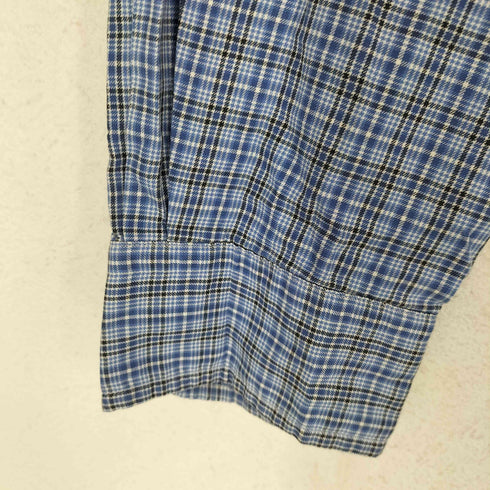 ラルフローレン RALPH LAUREN CLASSIC FIT ポニー刺繍チェック柄BDシャツ メンズ L