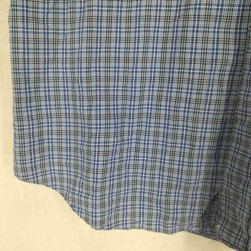 ラルフローレン RALPH LAUREN CLASSIC FIT ポニー刺繍チェック柄BDシャツ メンズ L