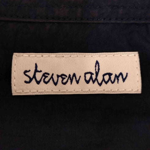 スティーブンアラン Steven Alan エアリーナイロン レギュラーカラー シャツ メンズ Ⅼ
