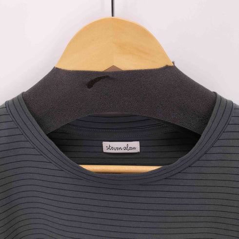 スティーブンアラン Steven Alan サイロ ボーダー クルーネック Tシャツ メンズ JPN:M