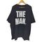 WWE THE MAN フロントプリントクルーネックTシャツ メンズ 3XL
