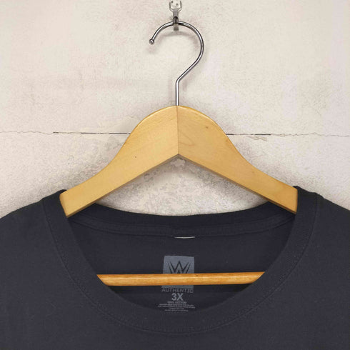 WWE THE MAN フロントプリントクルーネックTシャツ メンズ 3XL