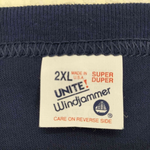 UNITE Windjammer USA製 ヘンリーネックカットソー メンズ 2XL