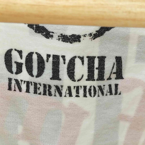 GOTCHA SURF HARD プリント ラグラン Tシャツ Y2K メンズ JPN:M
