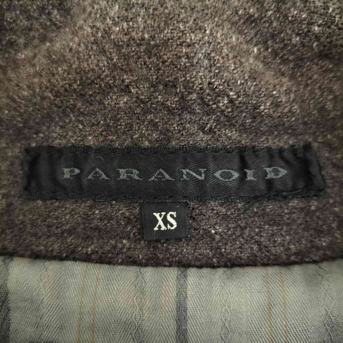 パラノイド PARANOID スタンドカラー ジップジャケット Y2K メンズ JPN:XS