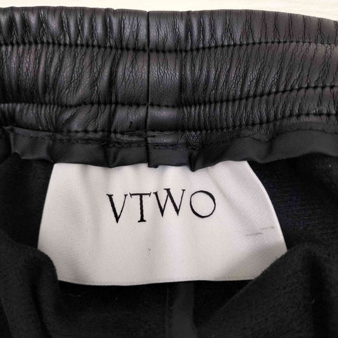 VTWO ビーガンレザー バミューダ ショートパンツ メンズ JPN:M