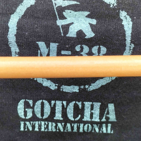 GOTCHA SURF HARD プリント ラグラン Tシャツ Y2K メンズ JPN:M