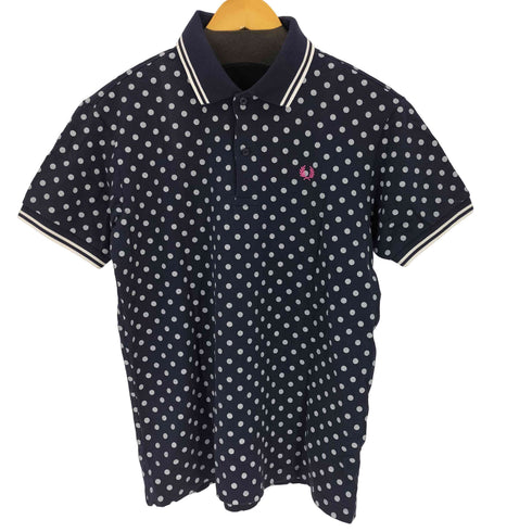 フレッドペリー FRED PERRY ドット柄 ポロシャツ メンズ JPN:L