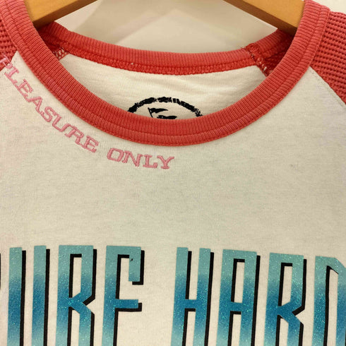 GOTCHA SURF HARD 両面 ラメ プリント サーマル スリーブ ラグラン Tシャツ Y2K メンズ JPN:M