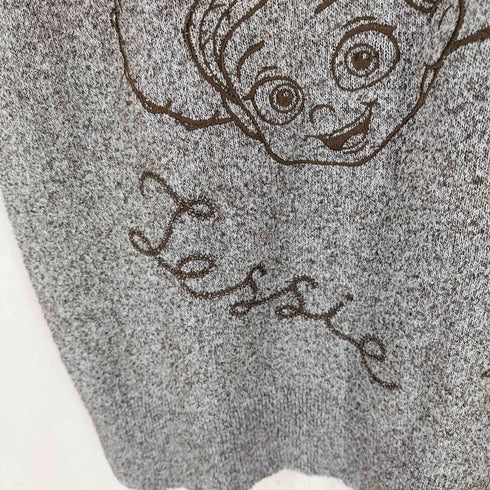 ショコラフィネローブ chocol raffine robe 刺繍Vネックニットベスト レディース FREE